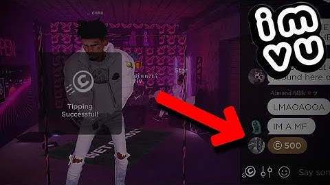 TIPPING RANDOM LIVE ROOMS ✅💰ON IMVU