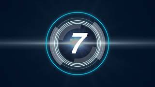 Circle Digital 10 second Timer HD