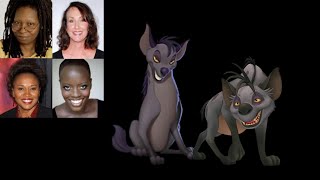 Animated Voice Comparison- Shenzi Lion King