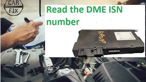How to read the DME ISN number from Cas 3 Module