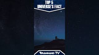 TOP 5 Universe&#39;s FACTS | ब्रम्हांड के 5 अद्भुत FACTS | #shorts