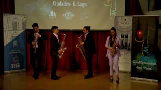 [VIDEO] SYNTHESE Quartet plays Ciudades by G. Lago (FINAL ROUND)