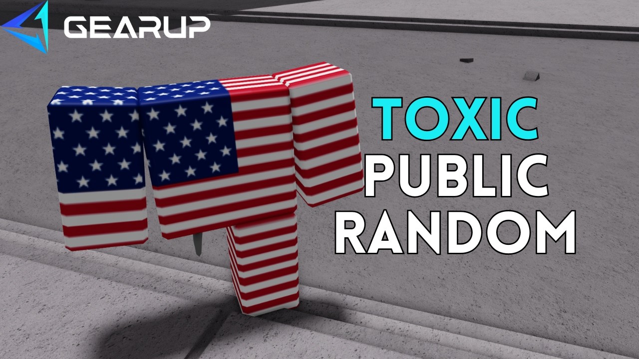 PUBLIC SERVER'S TOXIC RANDOM GETS HUMBLED IN A 1V1 😭🥀- - The Strongest Battlegrounds