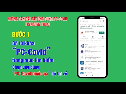 Hướng dẫn cài đặt PC-Covid trên điện thoại | BRTgo