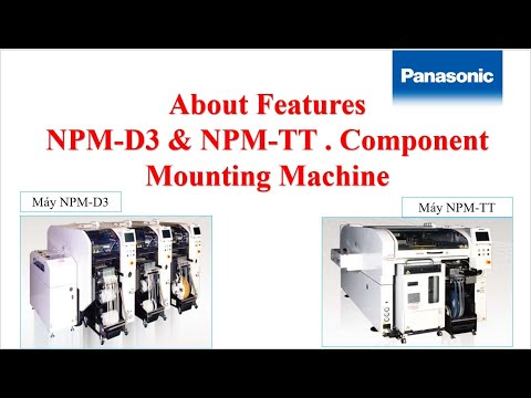 Main parts of PANASONIC NPM mounter machine @Tuấn Vlog