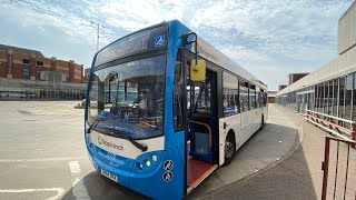 DIVERSION/BEASTLY Stagecoach North East Alexander Dennis Enviro 300 27175 SN64OKA 12 to Hemlington