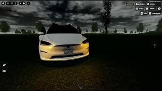 Roblox APS (Autopilot Simulator)Tesla Model X (2021) plaid light show