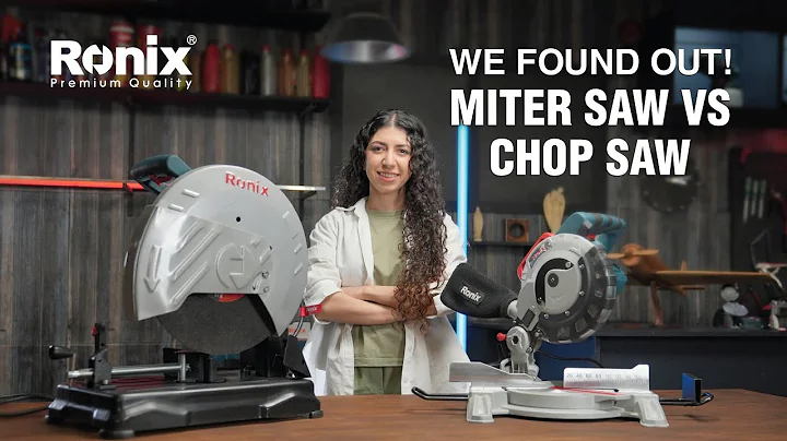 Selecting the Right #Saw: Miter Saw vs. Chop Saw Explained