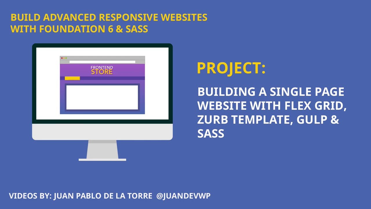 foundation 6 and sass course panini and handlebars for templates foundation template