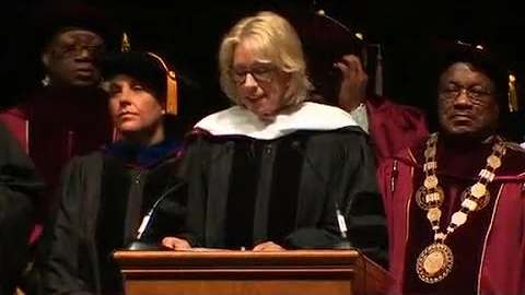 Besty Devos booed at university (entire speech)