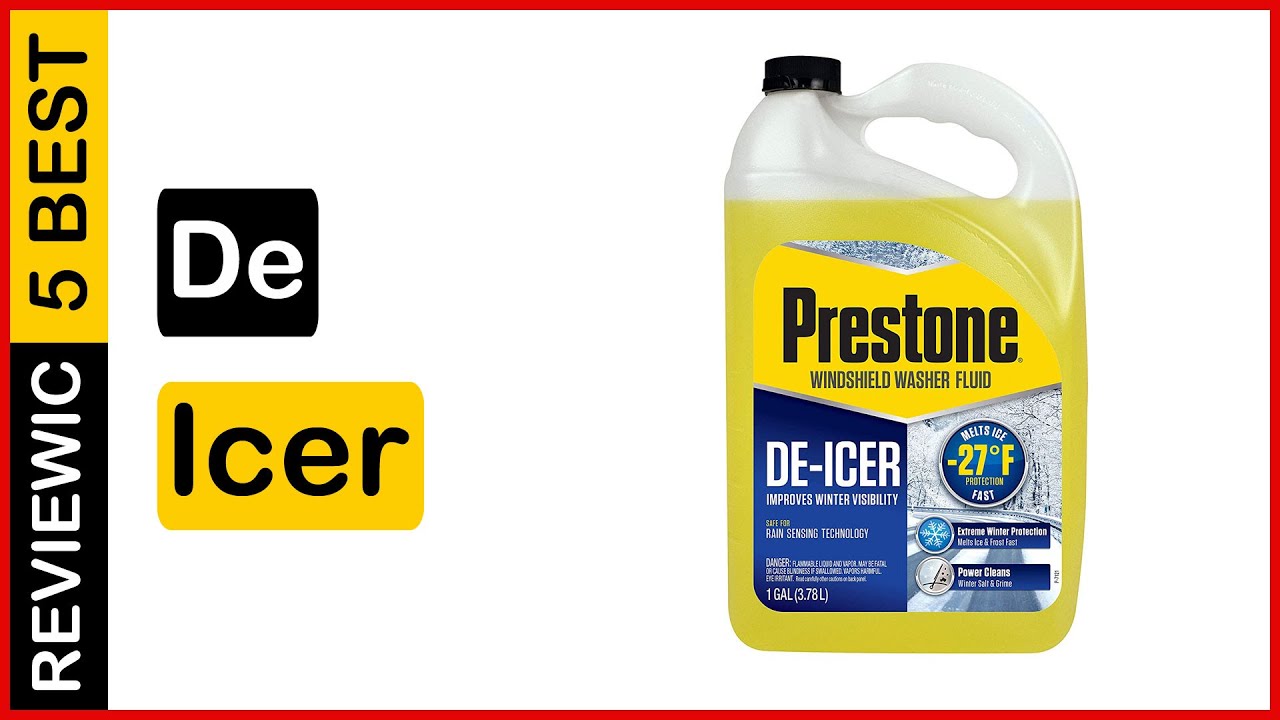 Prestone 11-Oz Aerosol De-Icer, Prevents Re-Freezing