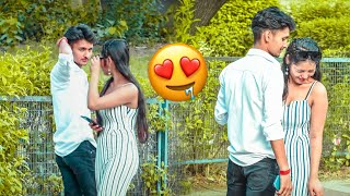 Accidentally Love With Twist😱 Prank On Cute Girls 🥰 || Epic Reaction 😎 || Harshit PrankTv