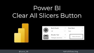 Power BI - Clear All Slicers Button