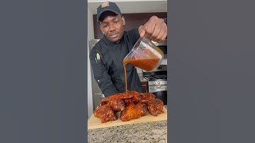 Jamaican Style Oven Jerk BBQ Chicken Wings