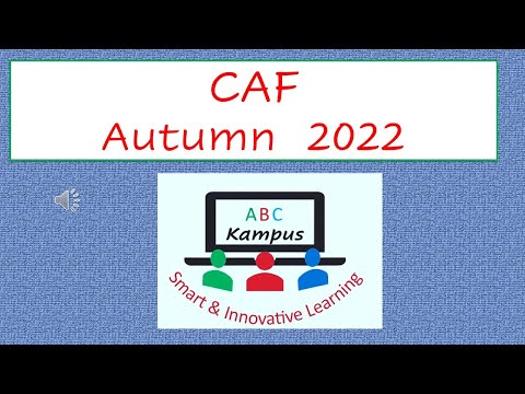CAF Autumn 2022 - Learn with ABC Kampus