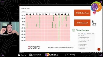 FOSS4G 2021 - Open History Map - Architecture of Time-space mapping