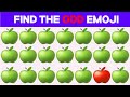 find the odd emoji hard | How Can You Find The Different Emoji Brain Test quiz Challenge | #shorts