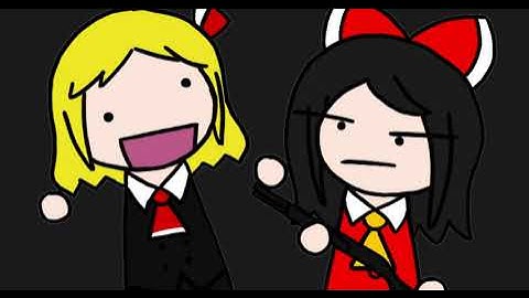 Touhou 6 in a nutshell: everything black