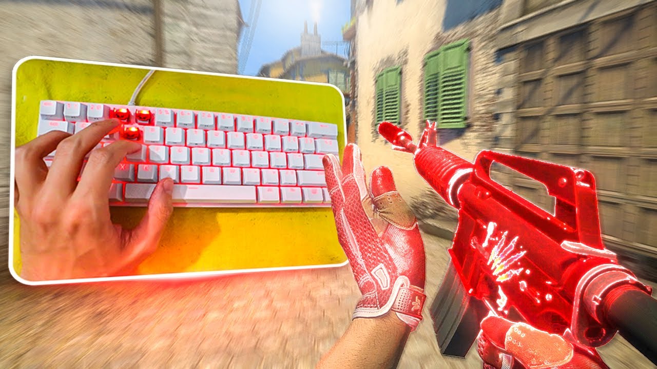 então esse é o CS:GO com teclado switch RED........ - YouTube