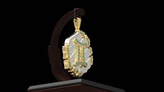 Gemini Zodiac Pendant - 3D CAD vidéo