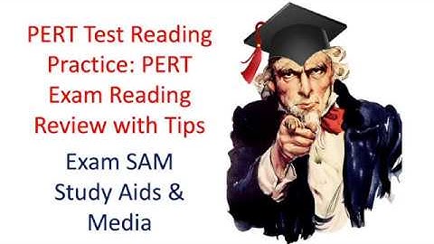 PERT Test Reading Practice - PERT Reading Exam Review Questions with Tips