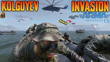 ARMA REFORGER 1.6 | MI-26 Airdrop Assault: The Battle for Kolguyev