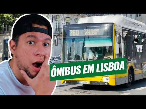 PEGANDO ÔNIBUS EM LISBOA | O transporte público funciona?