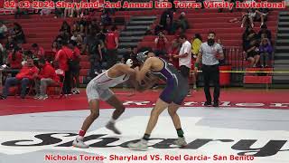 12-13-202437- Nicholas Torres- Sharyland Vs. Roel Garcia- San Benito