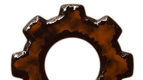 Inkscape Tutorial - Rusty Gear