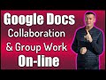 Ideas for Lessons: Using Google Docs in group work for blended/flipped lessons #teachonline