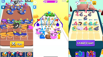 Merge Alphabet Lore Run vs Merge Number Lore vs Merge Alphabet: Monster Fusion