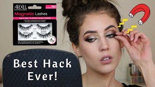 How To: Apply Magnetic Lashes | Best Hack EVER!