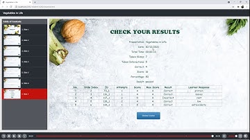 How to Use Report Slide - ActivePresenter 8