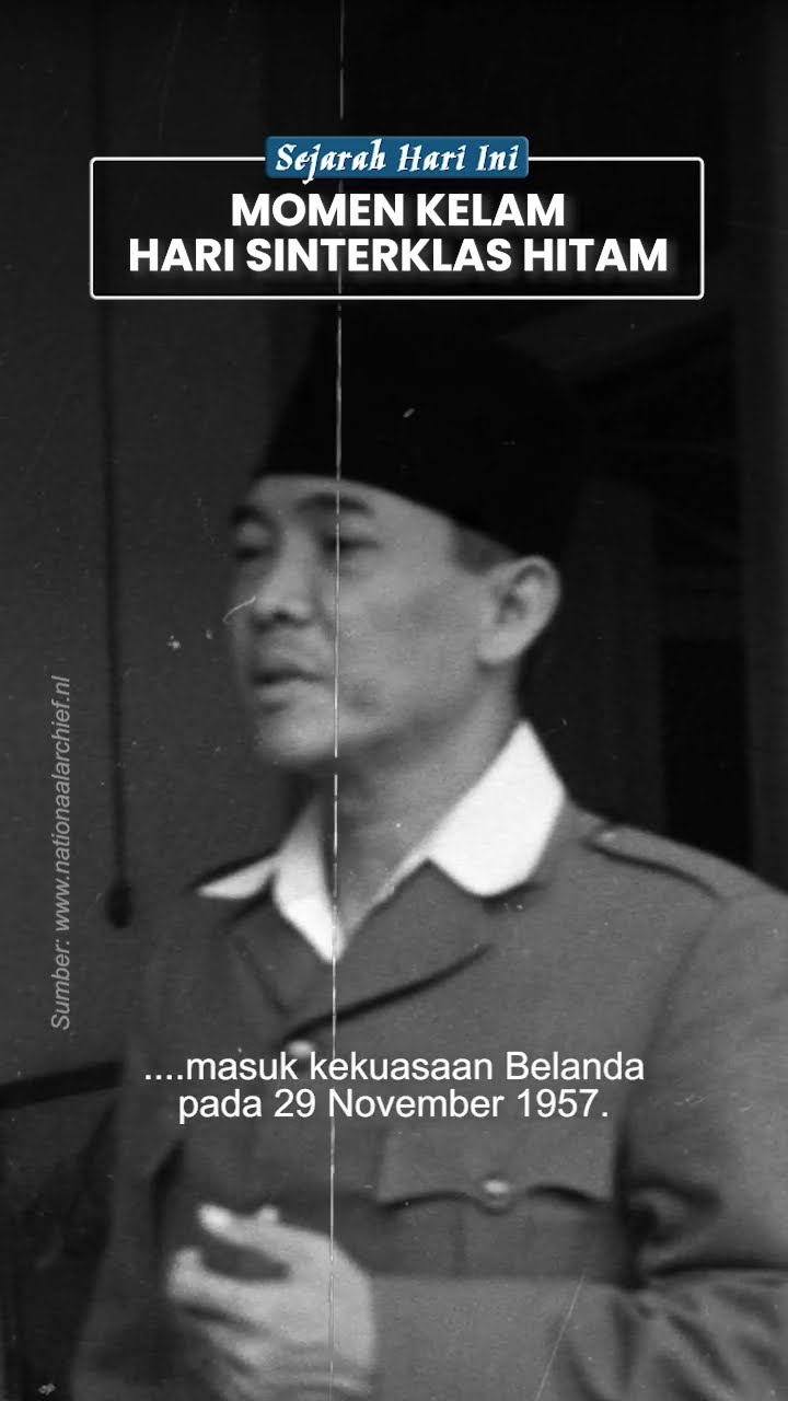 Hari Sinterklas Hitam di Indonesia, Jadi Momen Pengusiran Warga Belanda karena Kemarahan Soekarno