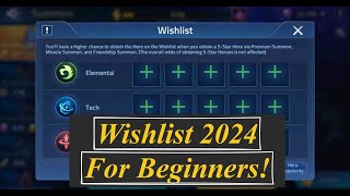 WISHLIST BEGINNERS GUIDE 2024 Mobile Legends: Adventure