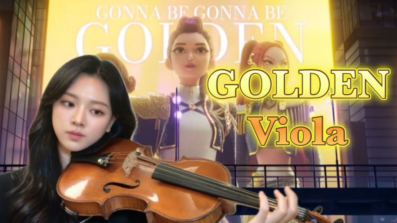 Golden (K-Pop Demon Hunters OST) • Viola Cover 