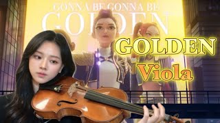 Golden (K-Pop Demon Hunters OST) • Viola Cover