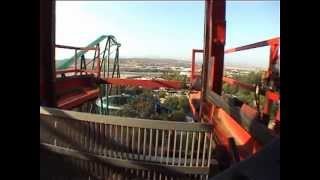 Freefall SatelliteTower - Six Flags Magic Mountain