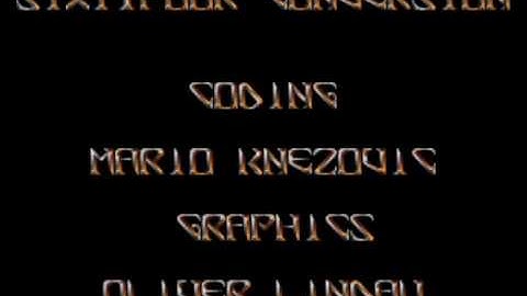 Lethal Xcess introduction screen - Atari ST