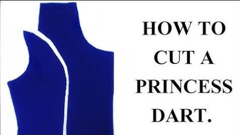 How To Draft a Princess Dart beginner