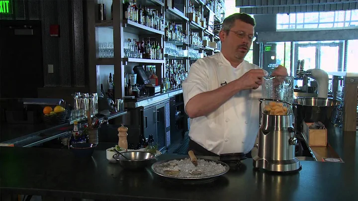 Breville -- Recipe: Oysters With Chilled Melon Rel...