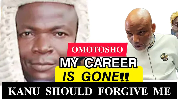 Nnamdi KANU have finished Omotosho career in life. 
