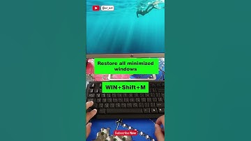 Minimize & Restore All Windows Fast || @ar_ext #shorts
