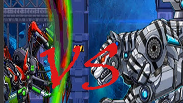 Toy Robot War_Robot Snow tiger VS Robot Tarantula - Kids Game - Show Game Play 2016 HD