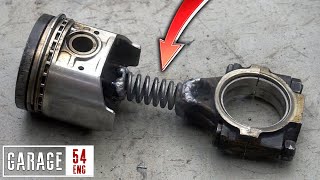 Spring mod for piston rod – will it work?