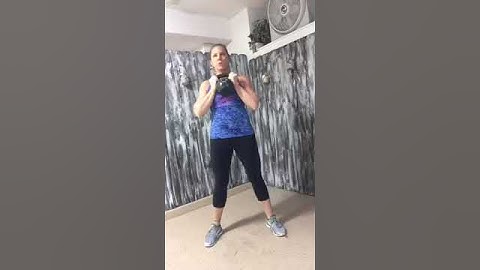 KB goblet squat 1 1/2 reps