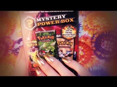 🌟 Relaxing Pokemon Mystery Power Box Opening 🌟 ASMR
