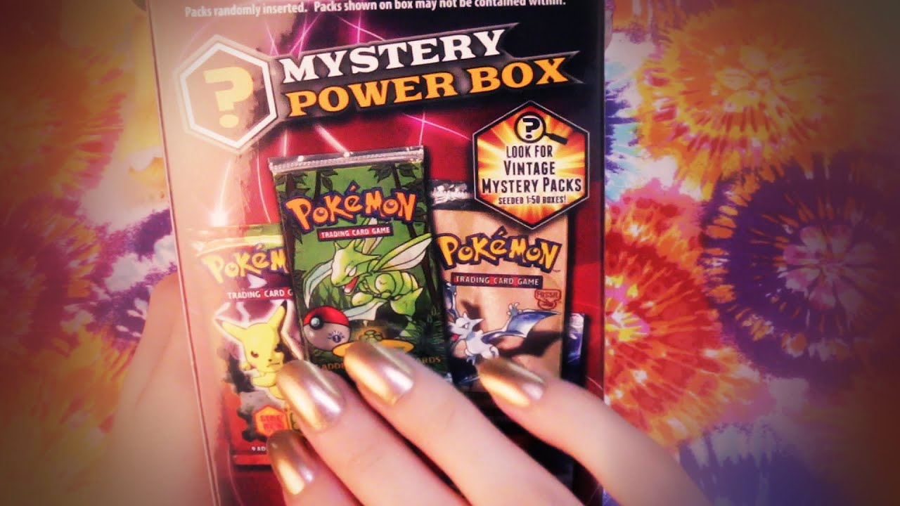 🌟 Relaxing Pokemon Mystery Power Box Opening 🌟 ASMR