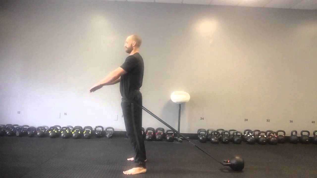 Band drills for Kettlebell swing YouTube