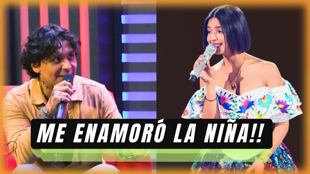 CHRISTIAN NODAL REVELA QUE SIEMPRE ESTUVO ENAMORADO DE ANGELA AGUILAR